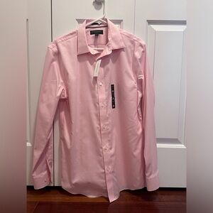 Banana Republic Men’s Pink Button Up Long Sleeve Shirt Size Slim Fit Medium M